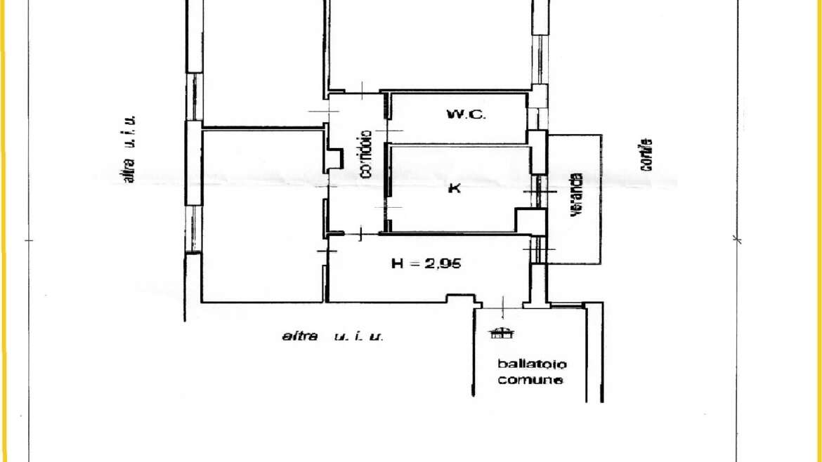 Appartamento in locazione primo piano via Solimena